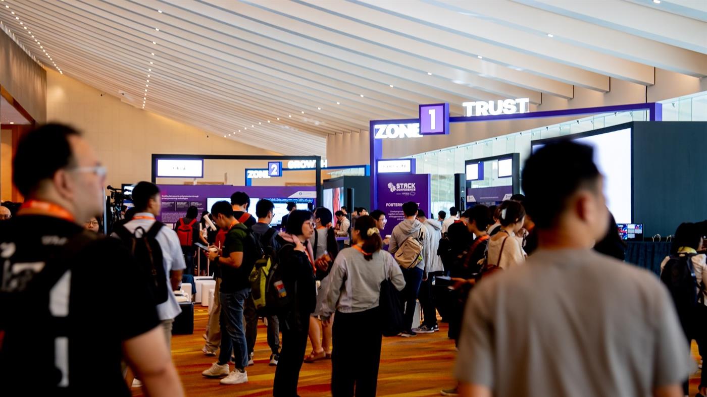 Conference exhibition floor at Marina Bay Sands